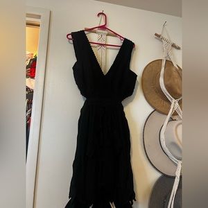 Free people fairy dress in black 🧚‍♀️